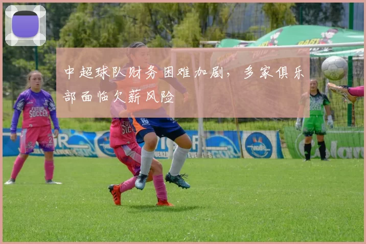 中超球队财务困难加剧，多家俱乐部面临欠薪风险