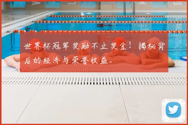 世界杯冠军奖励不止奖金！揭秘背后的经济与荣誉收益。