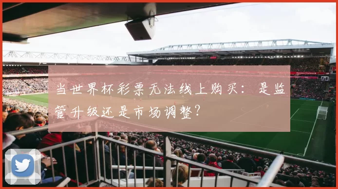 当世界杯彩票无法线上购买:是监管升级还是市场调整?