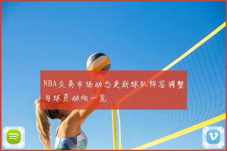 NBA交易市场动态更新球队阵容调整与球员动向一览