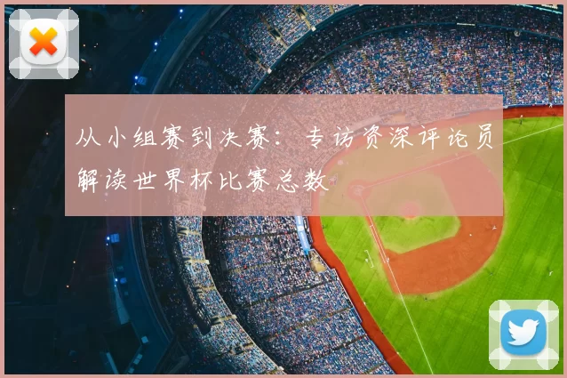 从小组赛到决赛：专访资深评论员解读世界杯比赛总数