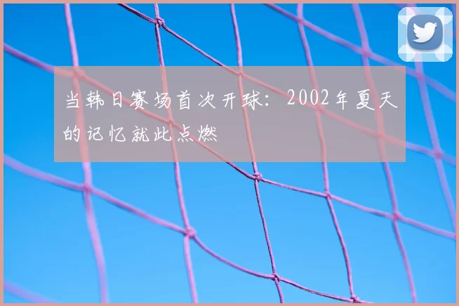 当韩日赛场首次开球:2002年夏天的记忆就此点燃