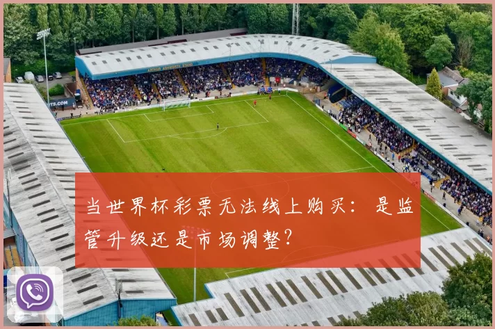 当世界杯彩票无法线上购买:是监管升级还是市场调整?